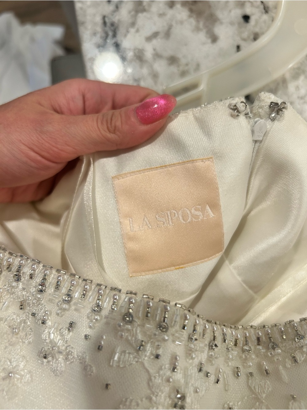 NEW STRAPLESS WEDDING DRESS - Picture 2 of 12